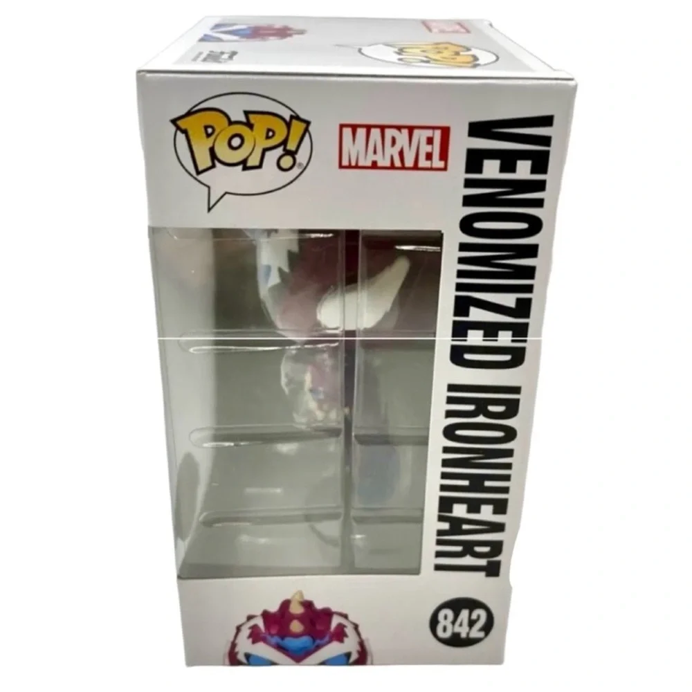 Funko Pop~Marvel~Spider-Man Maximum Venom~Venomized Ironheart #842 (VAULTED) NWT